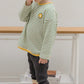 【aimoha-KIDS-】韓国子供服 バイカラー　リブパンツ