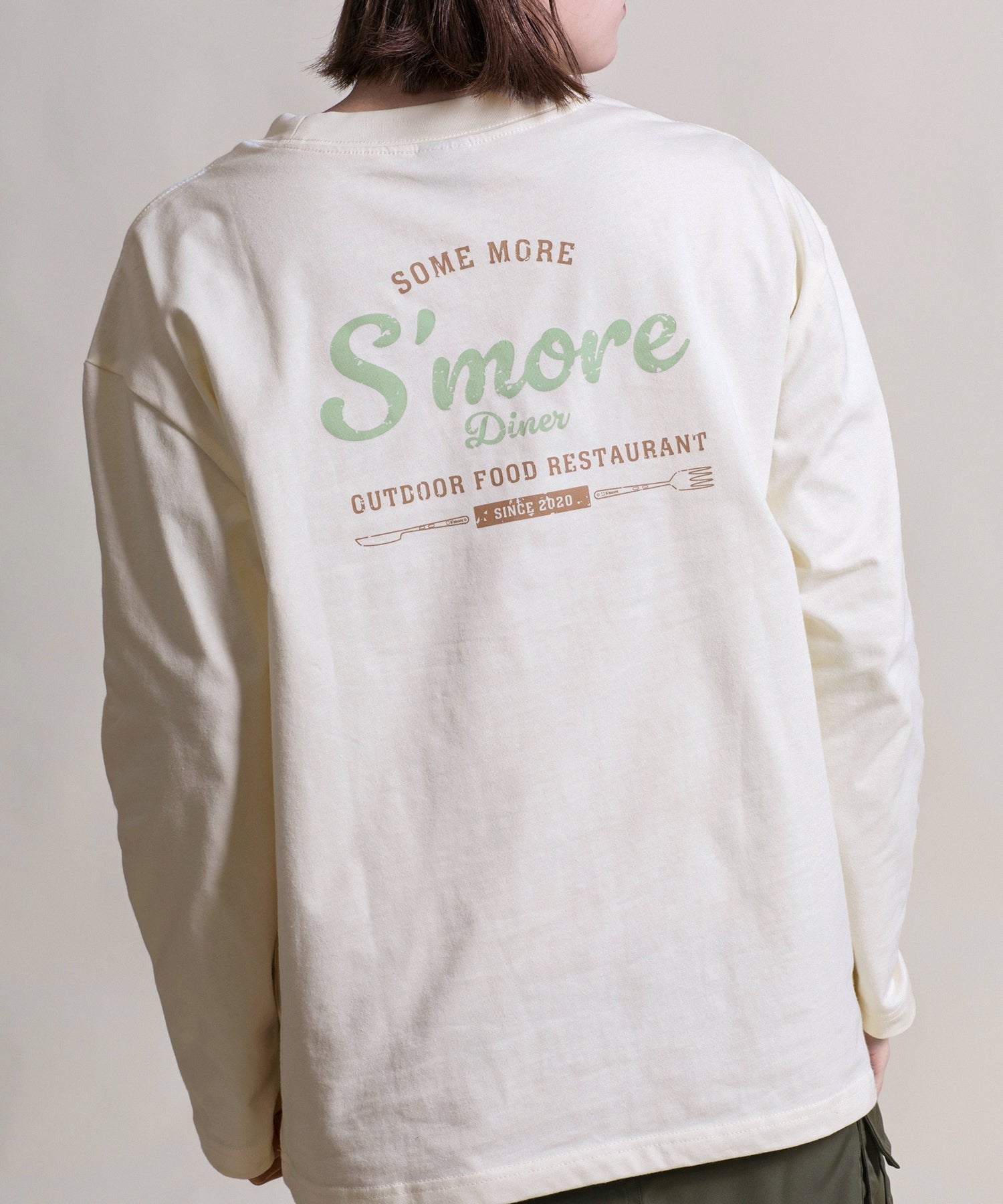 s'more diner long sleeve T-shirt ( スモアダイナーロングスリーブTシャツ )